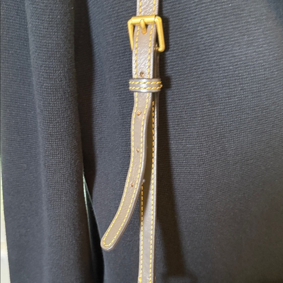 Dooney & Bourke Elegant Gray Leather Crossbody Bag - Picture 8 of 12